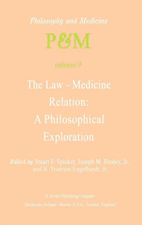 Cover of The Law-Medicine Relation