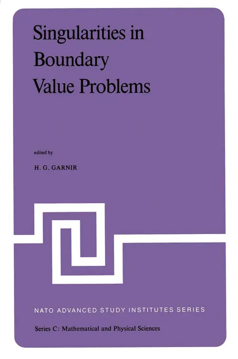 Cover of Singularities in Boundary Value Problems