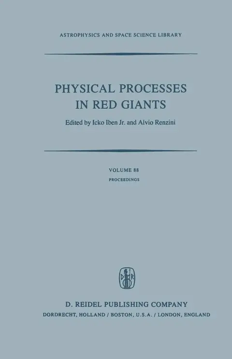 Cover of Physical Processes in Red Giants