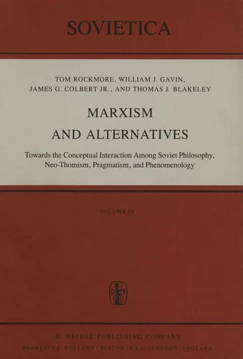 Cover of Marxism and Alternatives