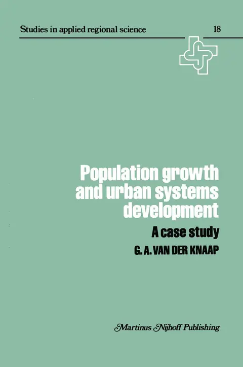 Cover of Population Growth and Urban Systems Development
