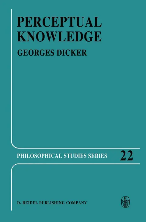 Cover of Perceptual Knowledge