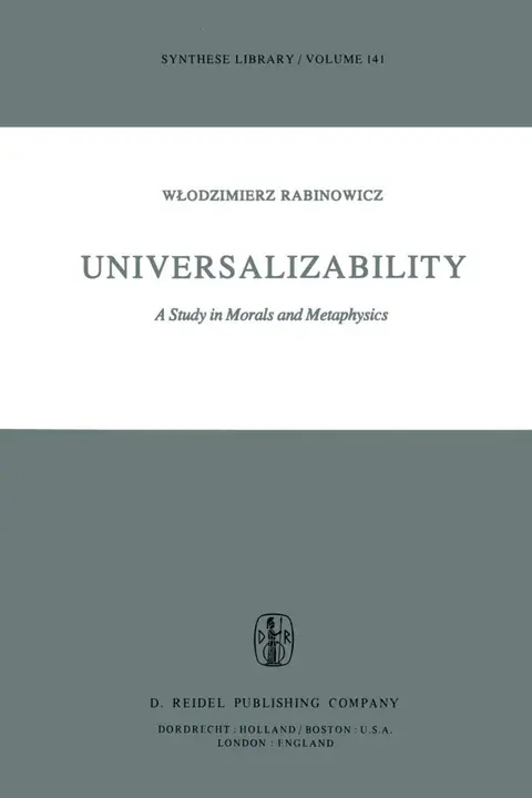 Cover of Universalizability