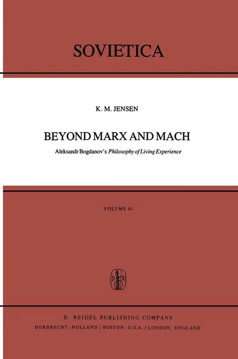 Cover of Beyond Marx and Mach