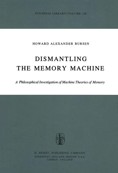 Cover of Dismantling the Memory Machine