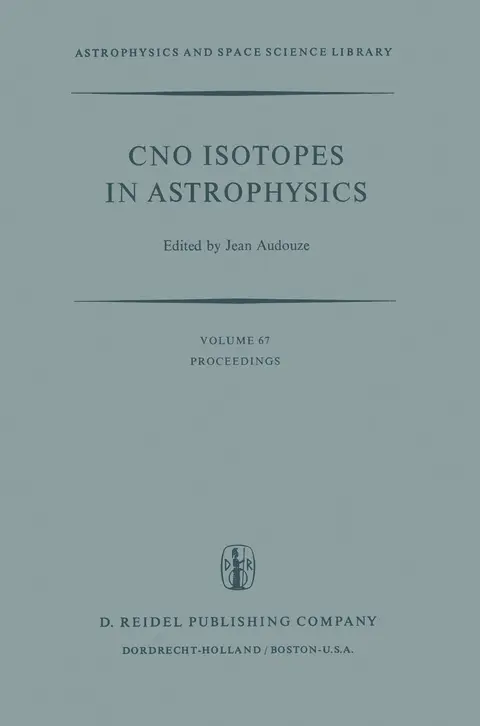 Cover of Cno Isotopes in Astrophysics