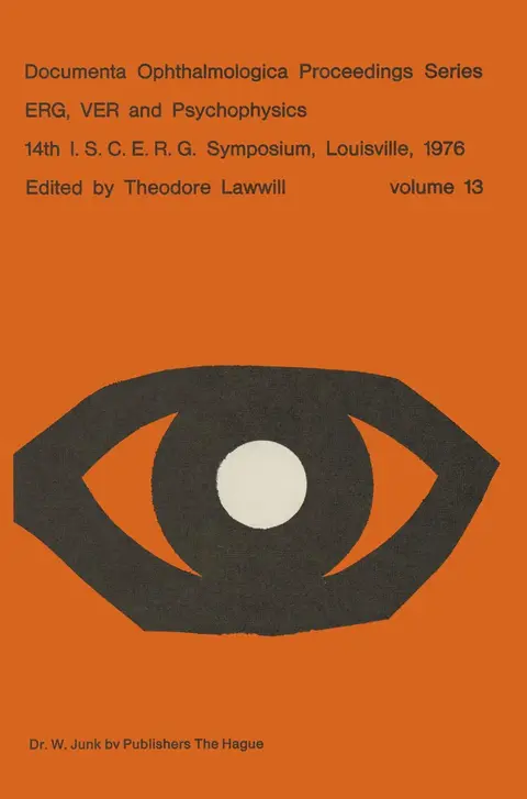 Cover of ERG, VER and Psychophysics