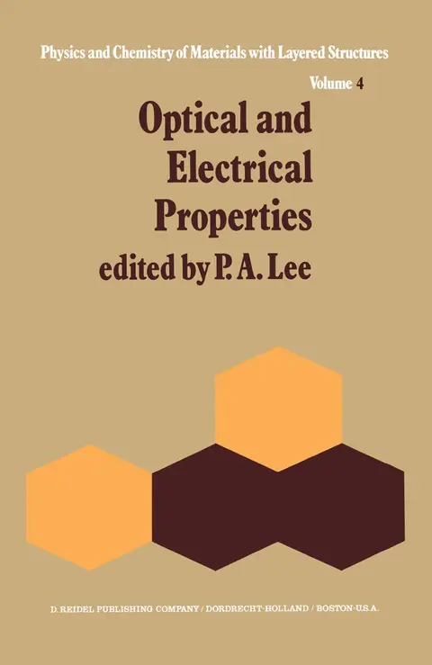 Cover of Optical and Electrical Properties