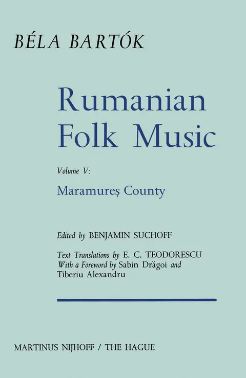 Cover of Rumanian Folk Music