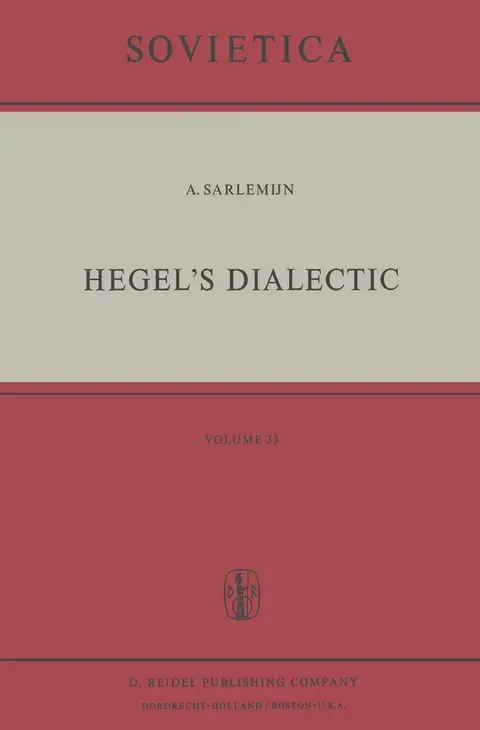 Cover of Hegel's Dialectic