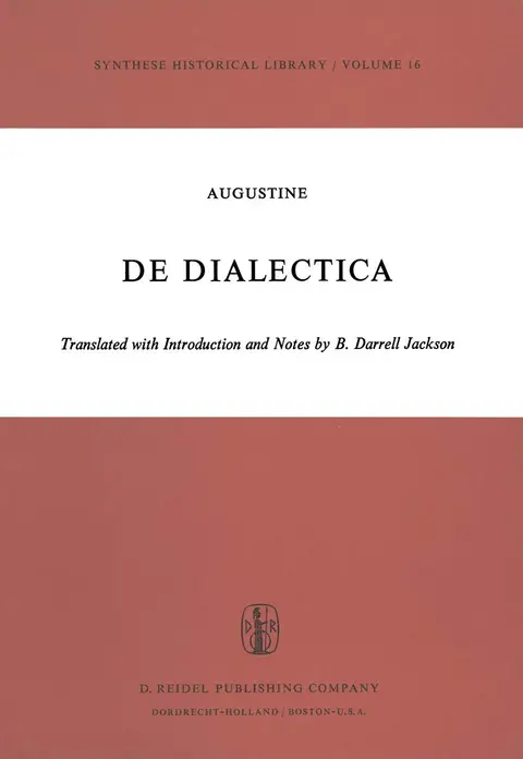 Cover of De Dialectica