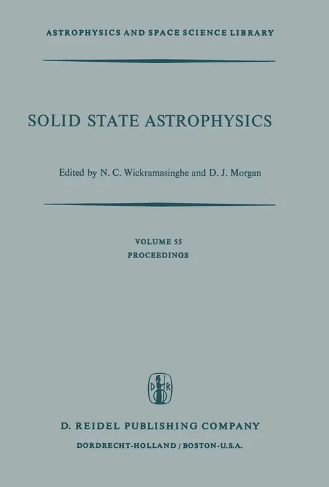 Cover of Solid State Astrophysics