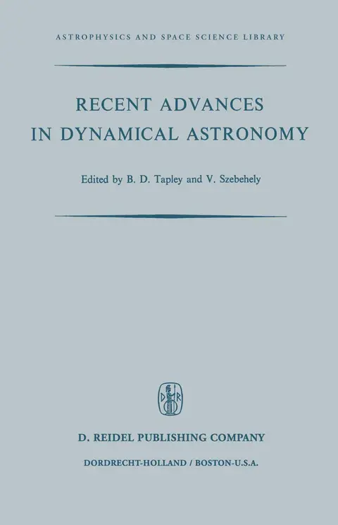 Cover of Recent Advances in Dynamical Astronomy