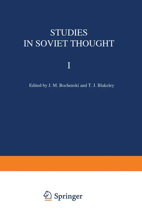 Cover of Studies in Soviet Thought