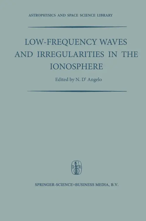 Cover of Low-Frequency Waves and Irregularities in the Ionosphere