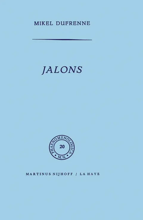 Cover of Jalons
