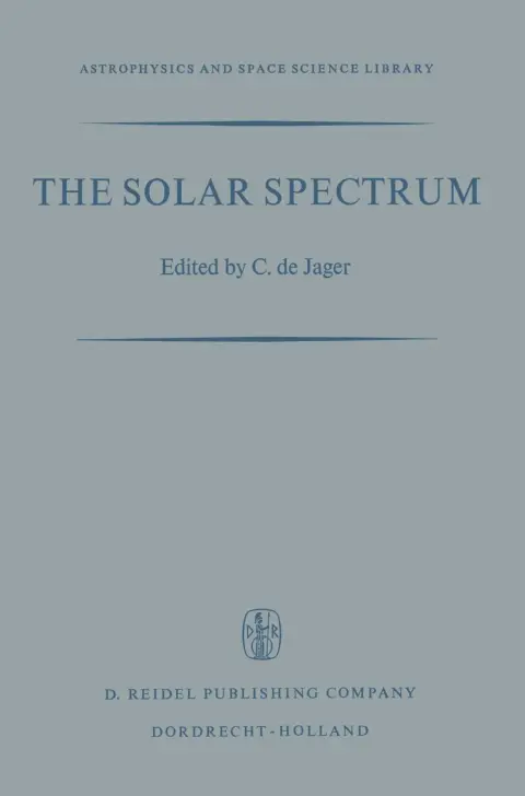 Cover of The Solar Spectrum