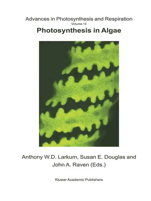 Cover of Photosynthesis in Algae