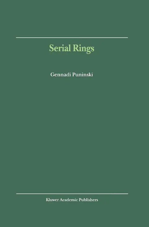 Cover of Serial Rings
