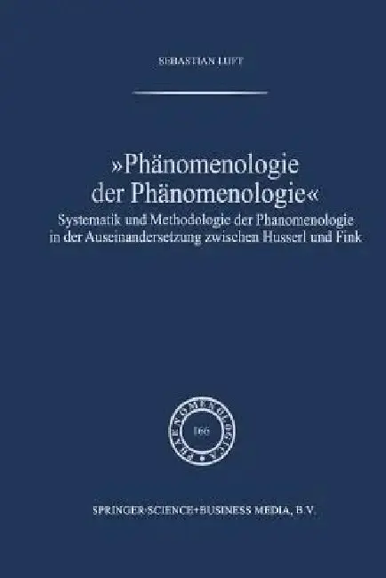 Cover of Phänomenologie Der Phänomenologie