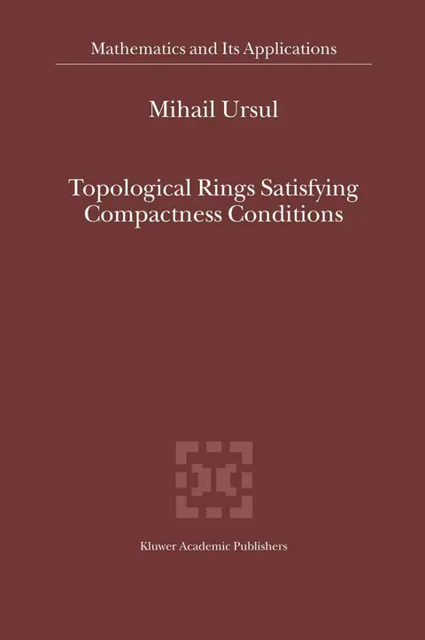 Cover of Topological Rings Satisfying Compactness Conditions