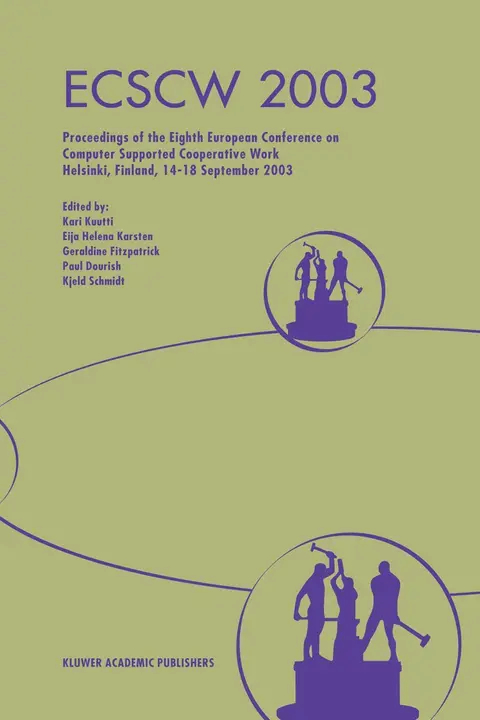 Cover of Ecscw 2003