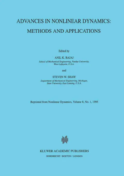 Cover of Advances in Nonlinear Dynamics