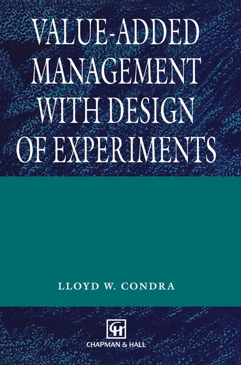 Cover of Value-added Management with Design of Experiments
