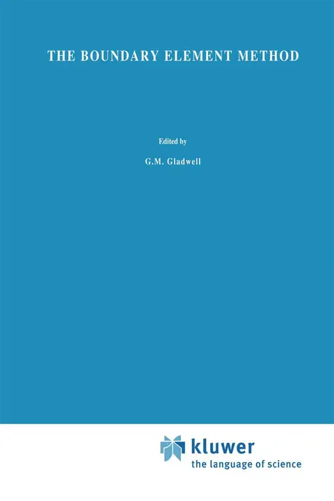Cover of The Boundary Element Method