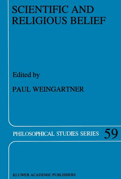 Cover of Scientific and Religious Belief