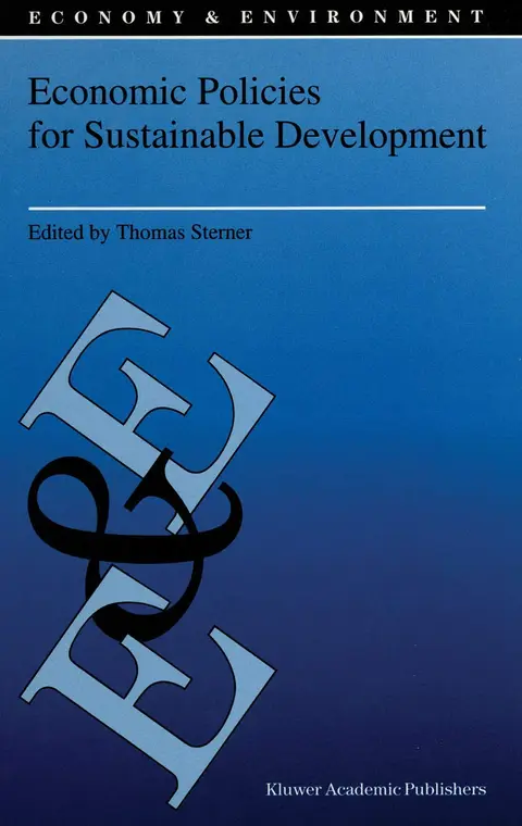 Cover of Economic Policies for Sustainable Development