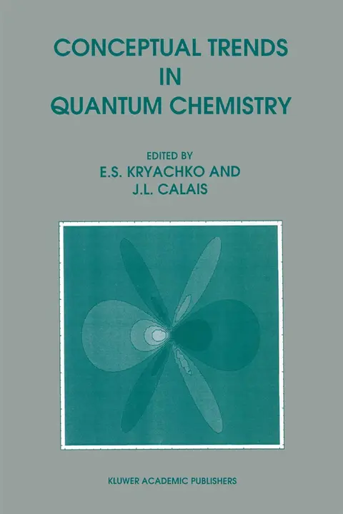 Cover of Conceptual Trends in Quantum Chemistry