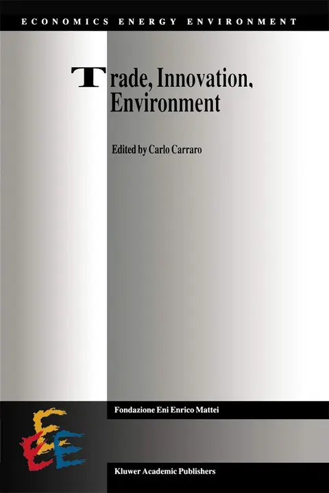 Cover of Trade, Innovation, Environment