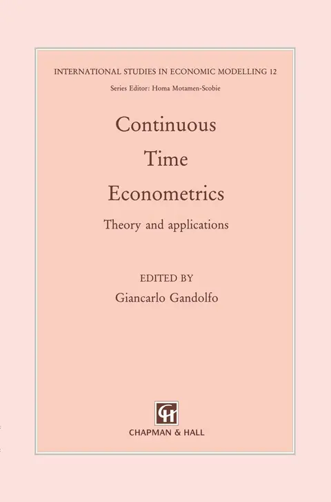 Cover of Continuous-Time Econometrics