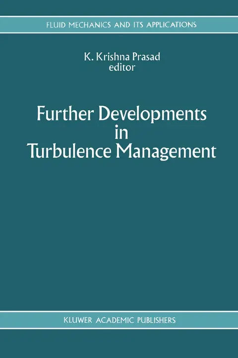 Cover of Further Developments in Turbulence Management
