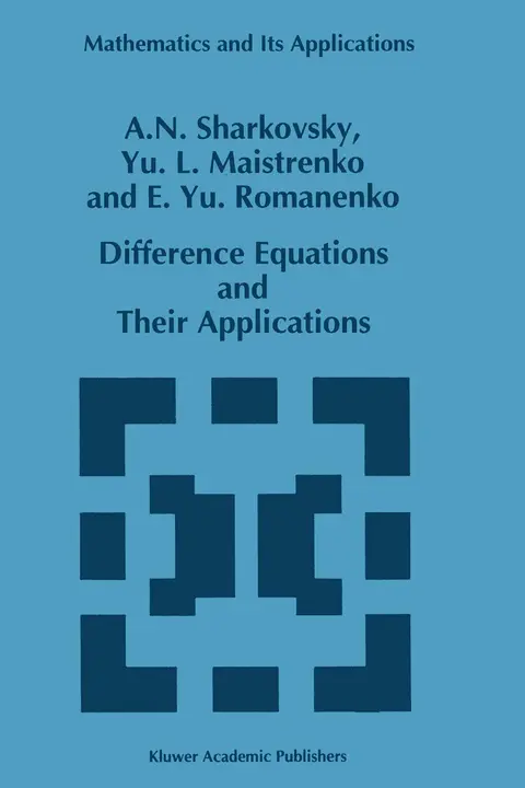 Cover of Difference Equations and Their Applications