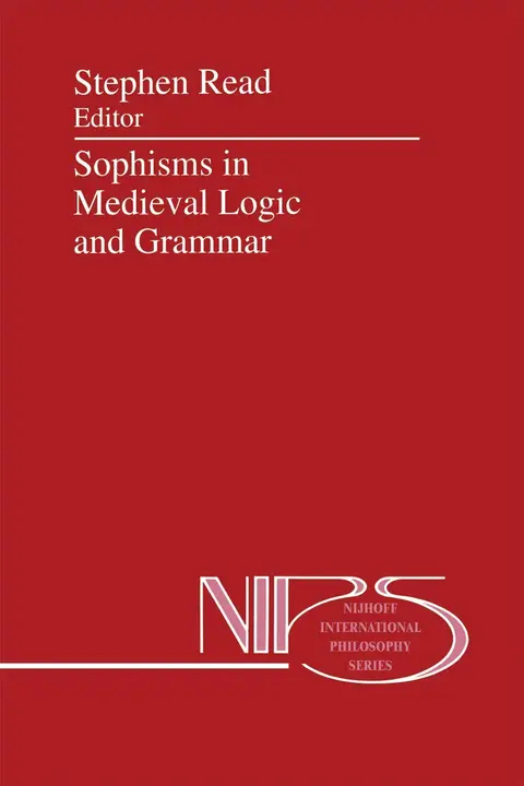 Cover of Sophisms in Medieval Logic and Grammar
