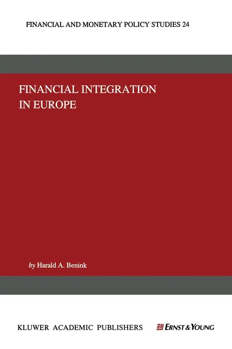 Cover of Financial Integration in Europe