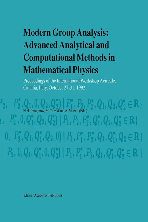 Cover of Modern Group Analysis
