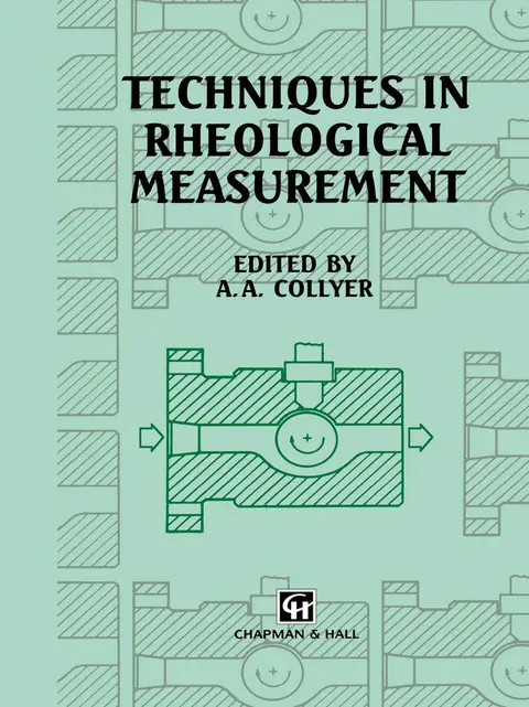 Cover of Techniques in Rheological Measurement