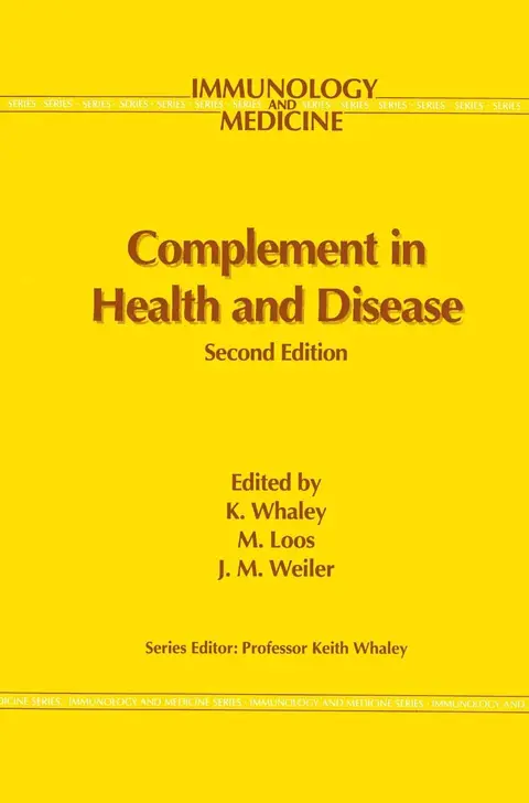 Cover of Complement in Health and Disease