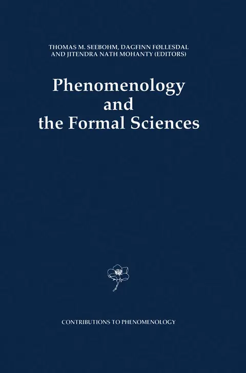 Cover of Phenomenology and the Formal Sciences