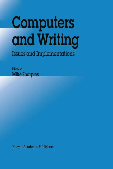 Cover of Computers and Writing