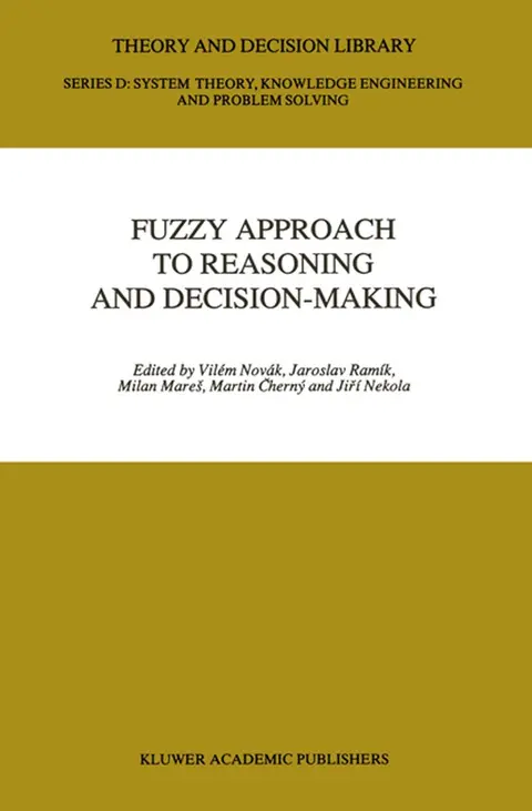 Cover of Fuzzy Approach to Reasoning and Decision-Making