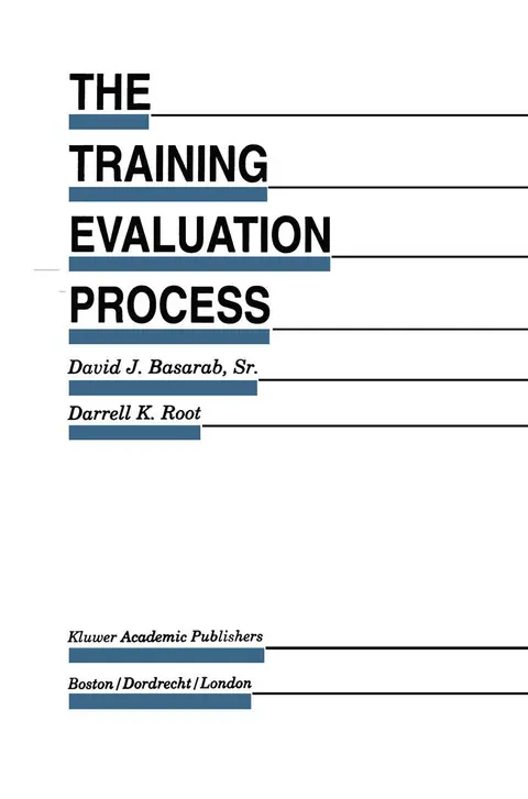 Cover of The Training Evaluation Process
