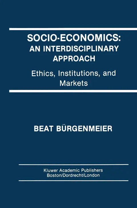 Cover of Socio-Economics