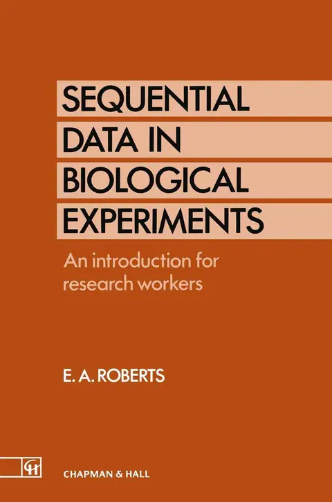 Cover of Sequential Data in Biological Experiments