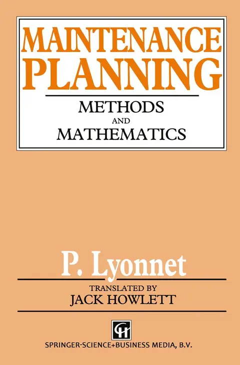 Cover of Maintenance Planning