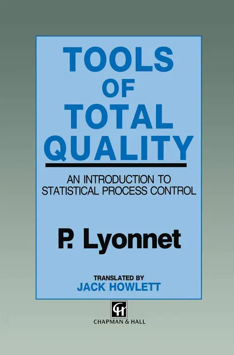 Cover of Tools of Total Quality