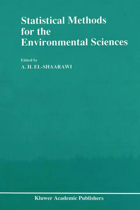 Cover of Statistical Methods for the Environmental Sciences